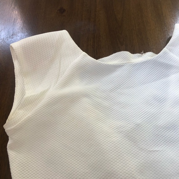 WHITE BODYCON MINI DRESS - Picture 5 of 5